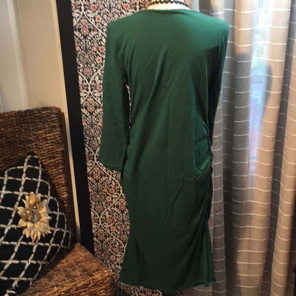 Isabel cotton spandex stretch maternity dress - Picture 6 of 10